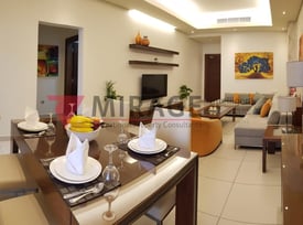 Furnished 2bed apartment+facilities Um Ghuwailina