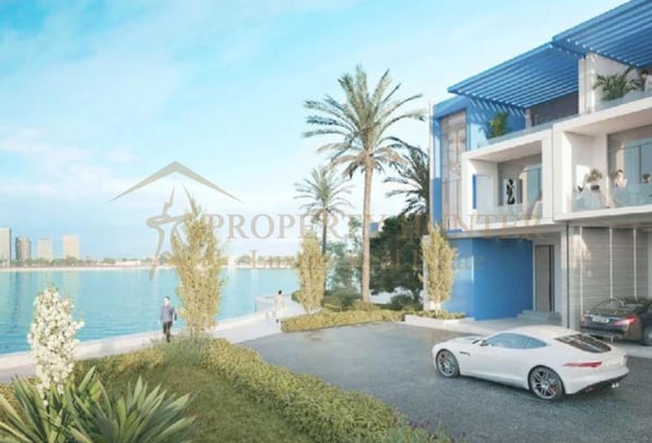 Sea View Villa with Beach access 2% DP | Instalments - Villa in Lusail City