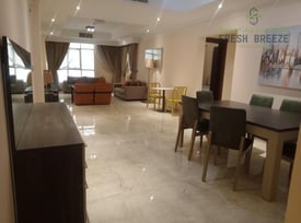 3BHK furnished with master bedroom,balcony, pool, gym - Apartment in Fereej Bin Mahmoud