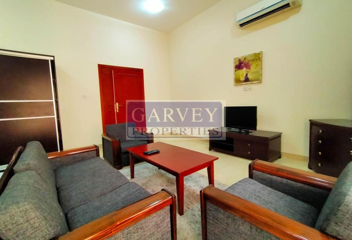 Furnished Large Studio Apartment in Ain Khaled