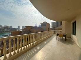 SEA VIEW / FF - 2BHK APT W/ BALCONY IN THE PEARL - Apartment in Porto Arabia