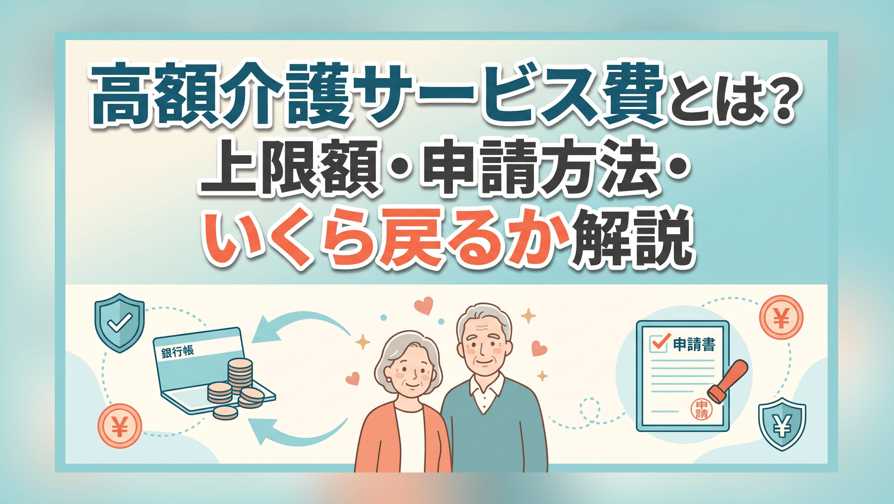 高額介護サービス費とは？上限額・申請方法・いくら戻るか解説