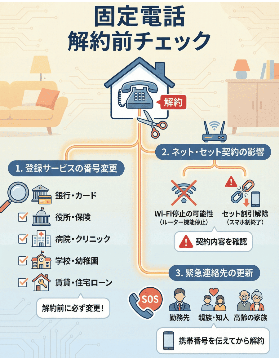 固定電話の解約方法 - 電話加入権は返金される？手続きと注意点