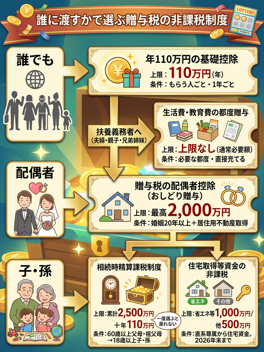 宝くじ 非課税