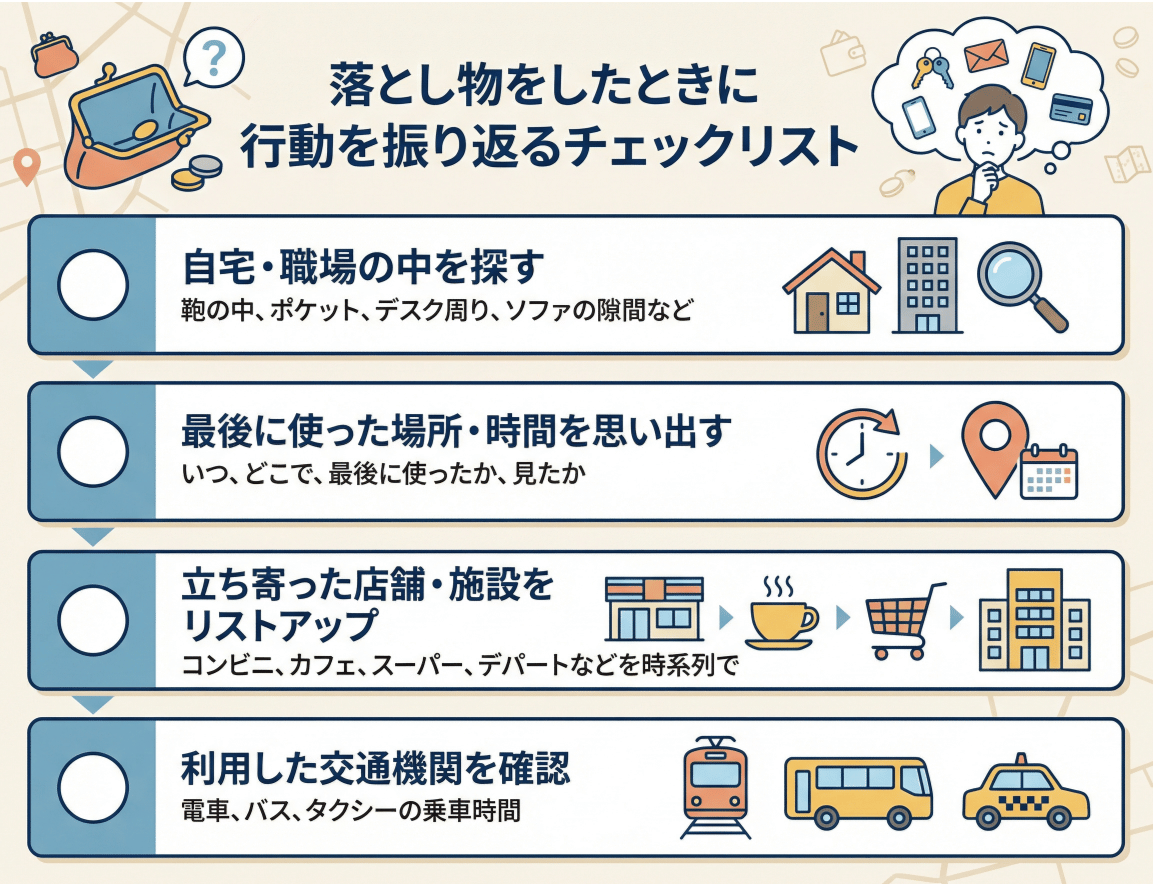 落とし物の探し方・警察への遺失届の出し方完全ガイド | 手続きプランナー