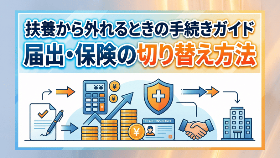 扶養から外れるときの手続きガイド — 届出・保険の切り替え方法