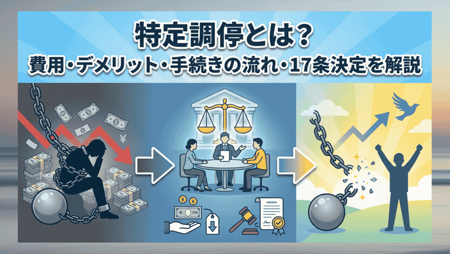 特定調停とは？費用・デメリット・手続きの流れ・17条決定を解説