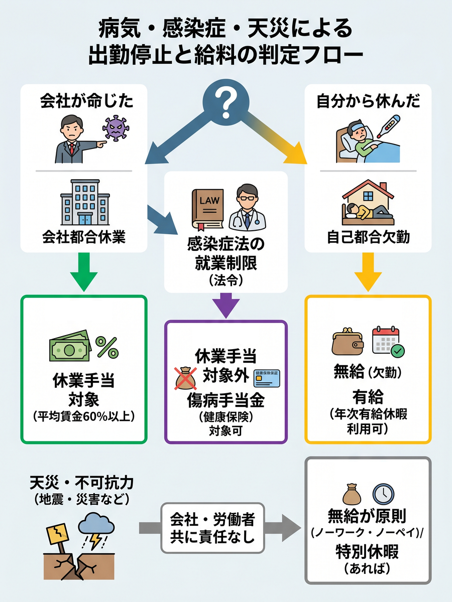 有給 休暇 出勤 命令