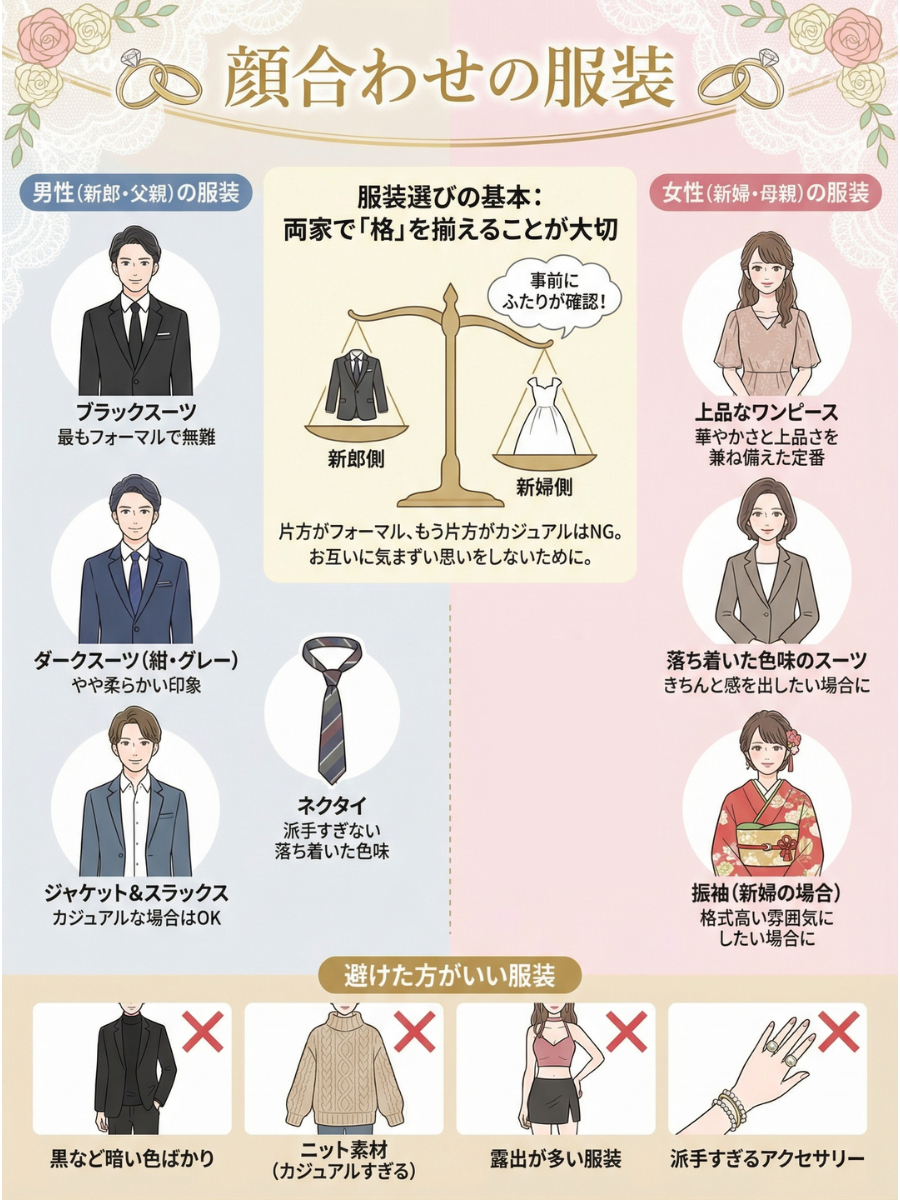 両家 顔合わせ 流れ