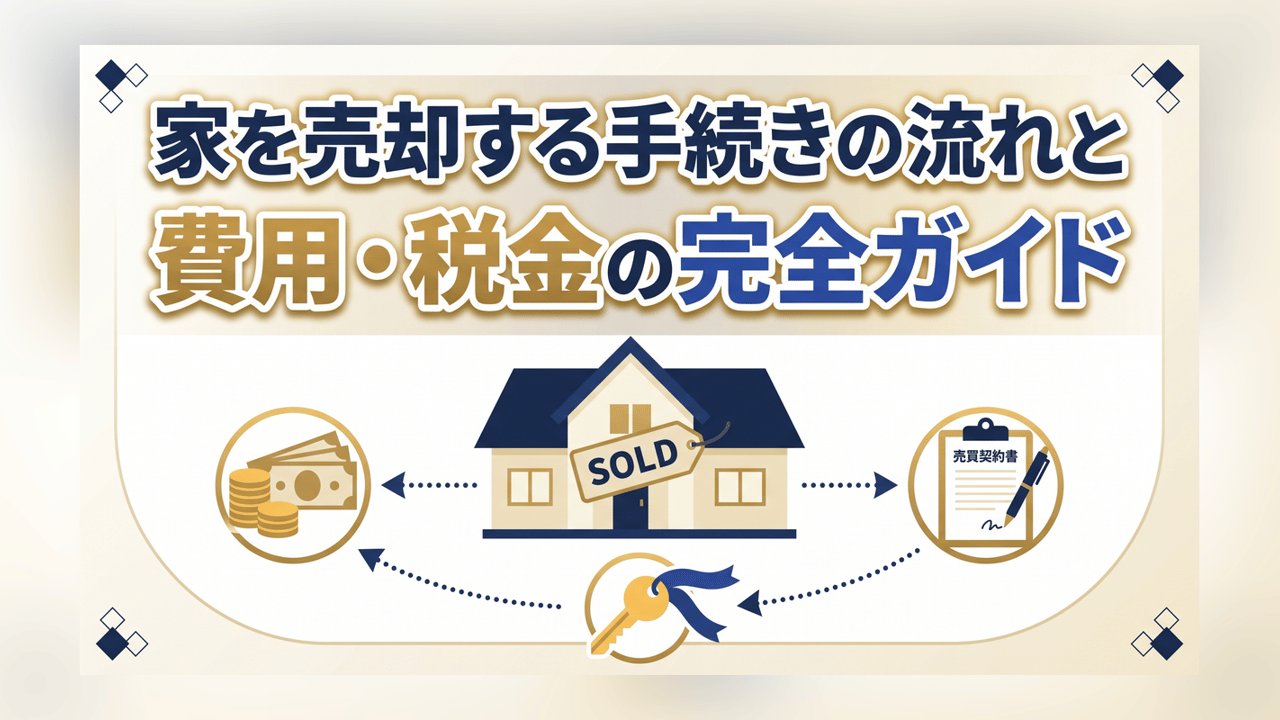 家を売却する手続きの流れと費用・税金の完全ガイド