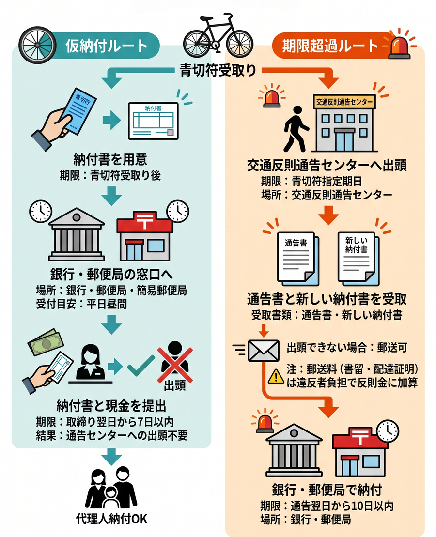 コンビニ 自転車 放置 罰金