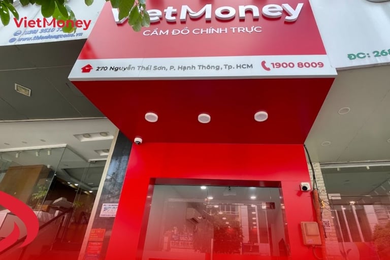 VietMoney là cơ sở cầm đồ Gò Vấp tin cậy