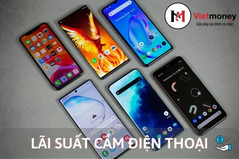 Lãi suất cầm điện thoại