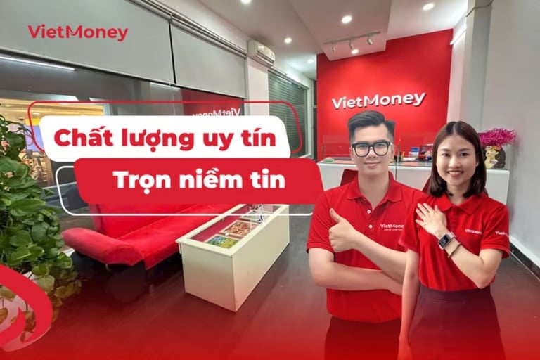 VietMoney là cơ sở cầm đồ uy tín lãi suất chỉ 1.5%/ tháng
