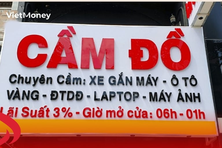 Dịch vụ cầm đồ phải đăng ký kinh doanh đúng theo ngành nghề