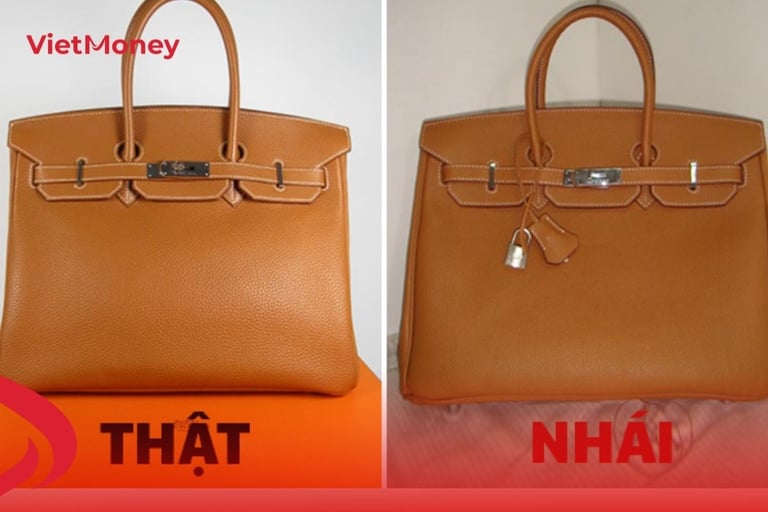 Cách phân biệt túi hiệu và fake