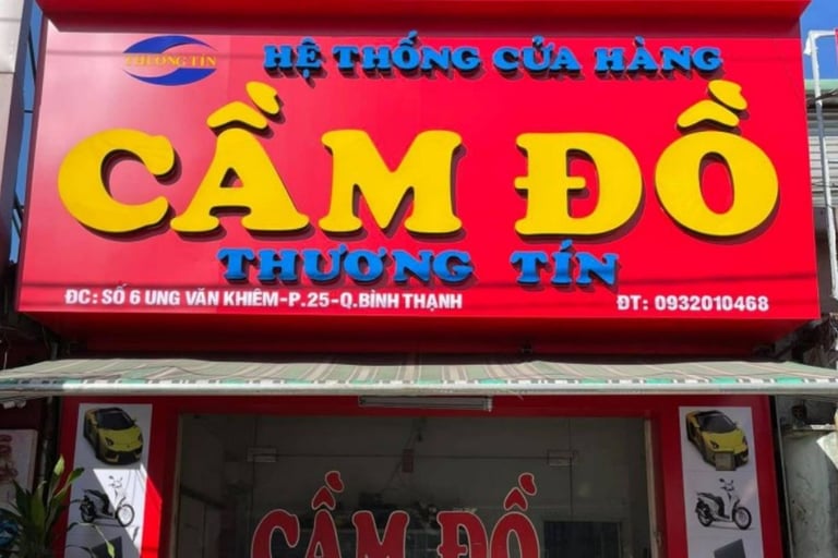 Cầm đồ Thương Tín tại Bình Thạnh với định giá tài sản cao