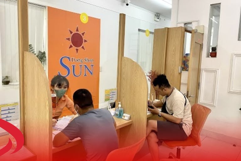 Dong Shop Sun: Vay tiền tiện lợi, không cần giữ tài sản
