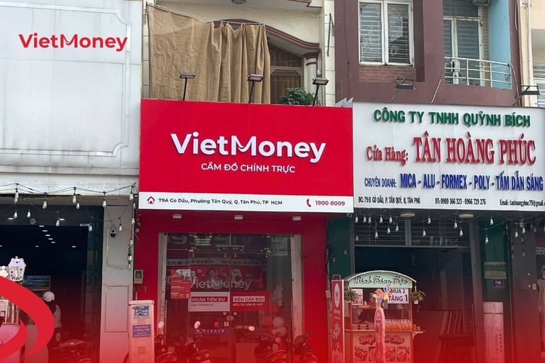 VietMoney là địa chỉ cầm đồ uy tín tại Tân Phú