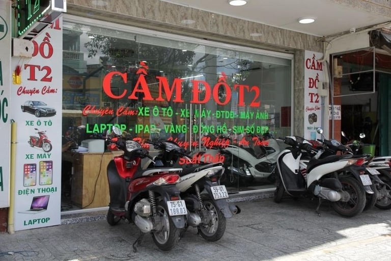 tiệm cầm đồ uy tín