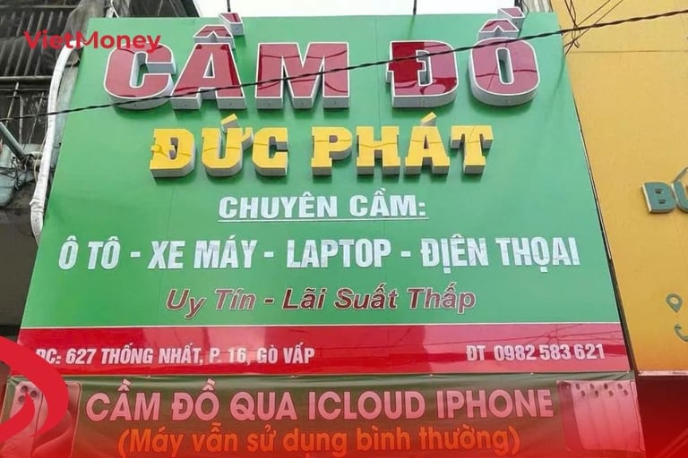 Cầm đồ Đức Phát với nhiều năm kinh nghiệm