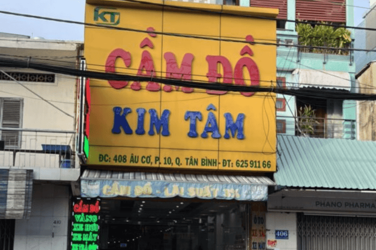 Kim Tâm chuyên cầm cố các loại vàng