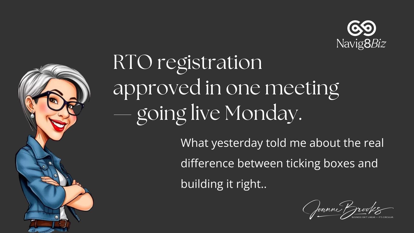 RTO Compliance and Quality Systems: A Strategic Imperative