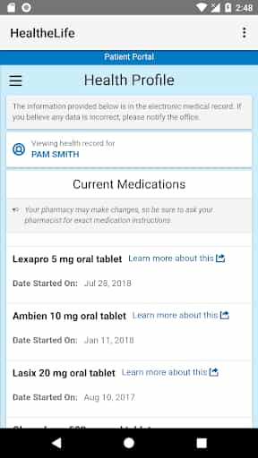 HealtheLife screenshot 2