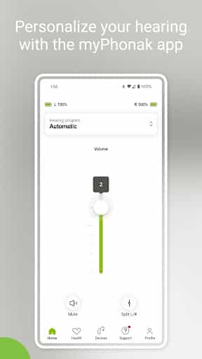 myPhonak screenshot 1