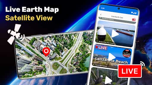 Live Earth Map Satellite View screenshot 1
