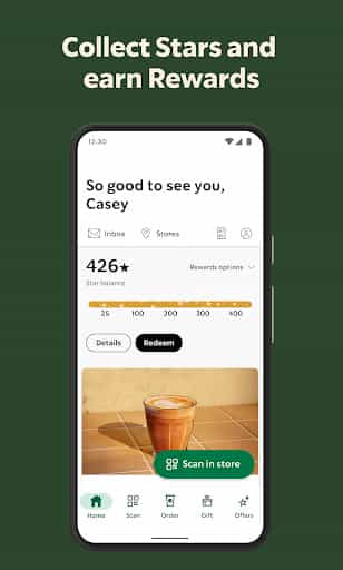 Starbucks screenshot 1