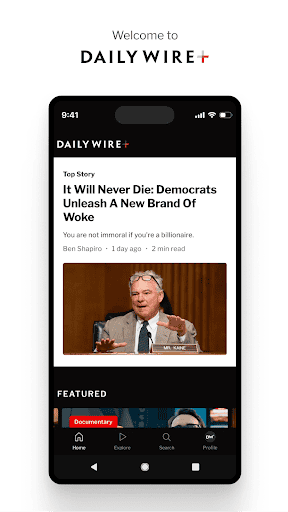 DailyWire+ screenshot 1