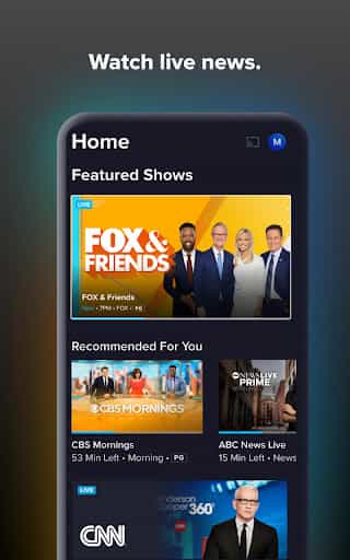 Sling: Live TV + Freestream screenshot 2