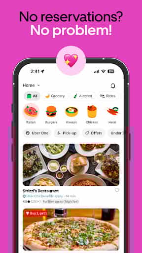 Uber Eats: Food and Grocery screenshot 2