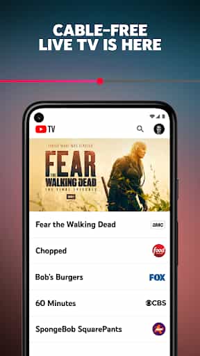 YouTube TV: Live TV & more screenshot 1