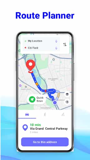 GPS Route Planner: Radar Map screenshot 1
