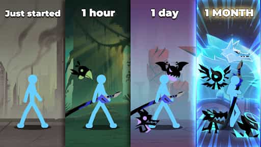 Epic Stickman: Idle RPG War screenshot 2
