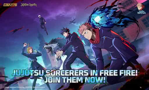 Free Fire MAX x JUJUTSU KAISEN screenshot 1