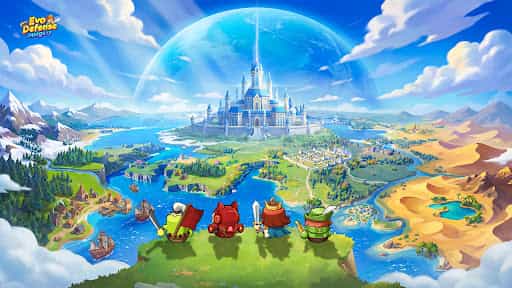 Evo Defense: Merge TD screenshot 1