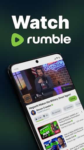 Rumble: Stream & Watch Videos screenshot 1
