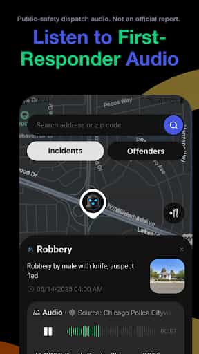 CrimeRadar: Dispatch Alerts screenshot 2