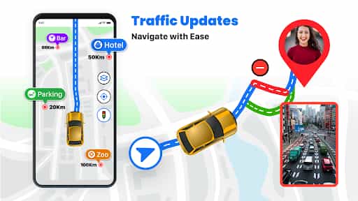 GPS Maps Navigation Directions screenshot 2