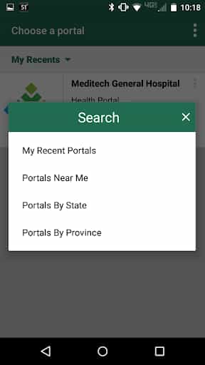MEDITECH MHealth screenshot 1
