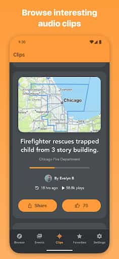 Scanner Radio - Police Scanner screenshot 2