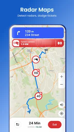 Satellite View - Maps - Radar screenshot 2