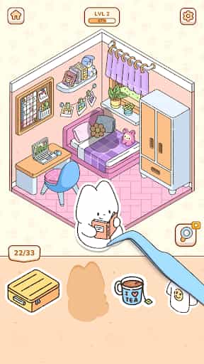 My Sticker Room - Decor Game screenshot 1