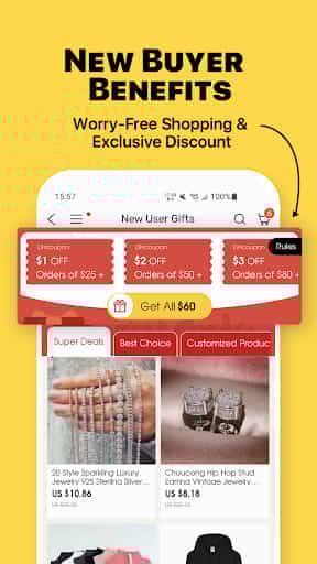 DHgate-online wholesale stores screenshot 2