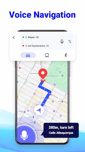 GPS Route Planner: Radar Map screenshot 2