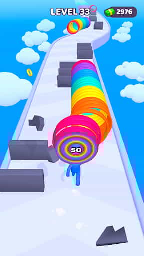 Layer Man 3D: Run & Collect screenshot 2