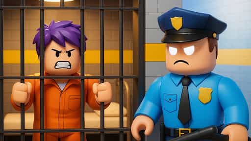 Prison Escape: 3D Obby Parkour screenshot 1